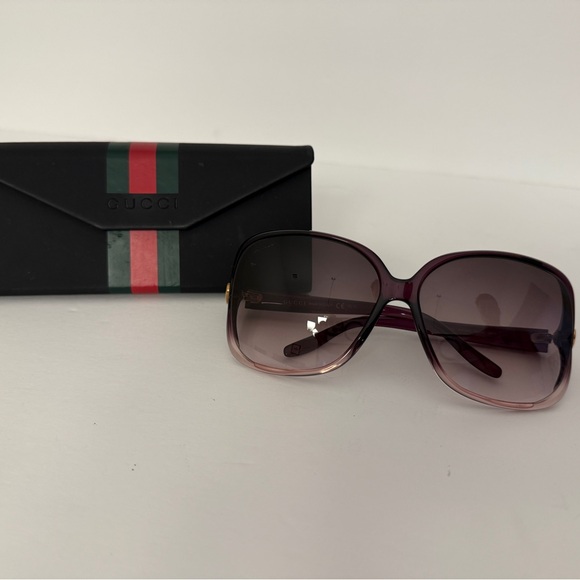 Gucci Women's Sunglasses - Purple Gradient - Picture 1 of 4